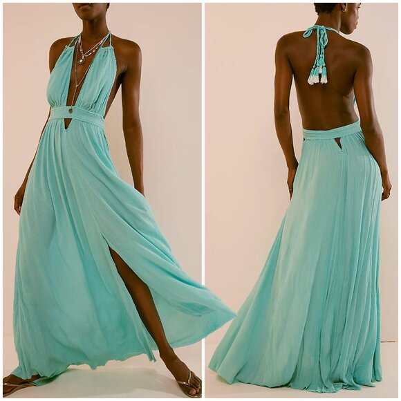 Free People Dresses & Skirts - Free People NWT RARE Look Into The Sun Maxi Dress Endless Summer